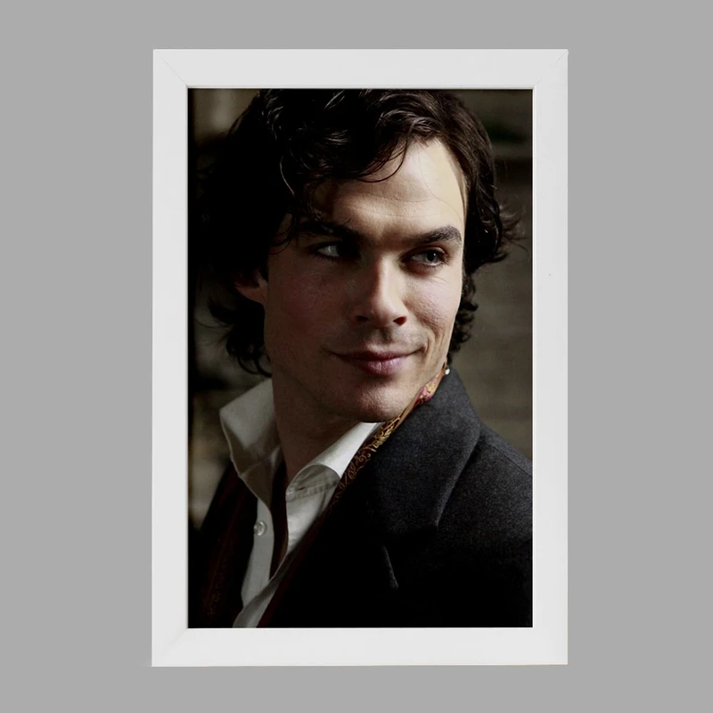 تابلو خندالو مدل دیمون سالواتوره خاطرات یک خون آشام  The Vampire Diaries  کد 23679