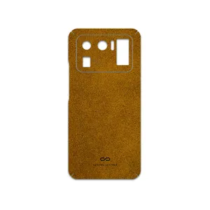 MAHOOT Brown-Chamois-Leather Cover Sticker for Xiaomi Mi 11 Ultra