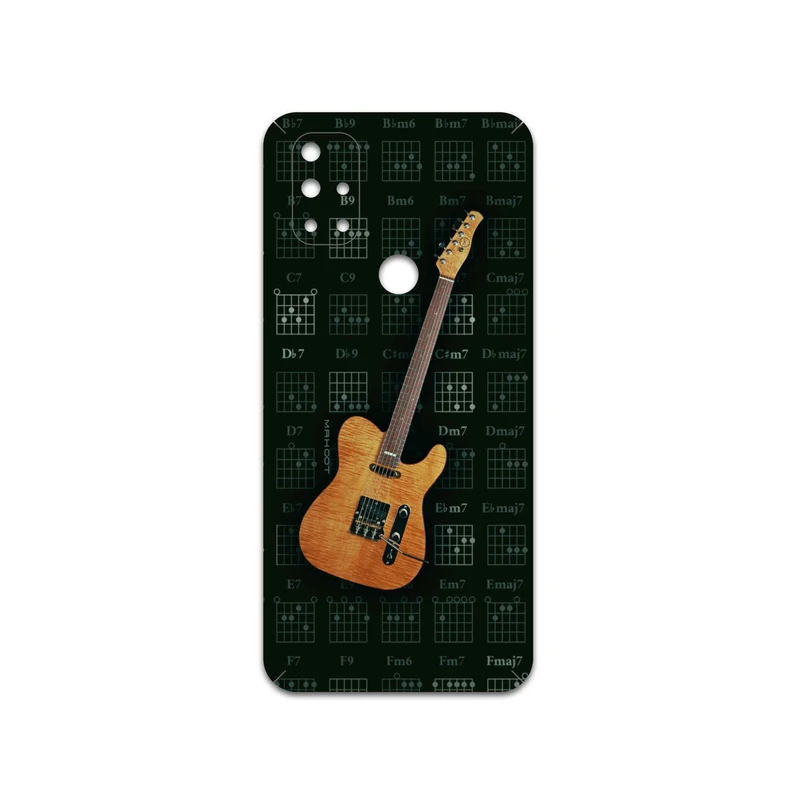برچسب پوششی ماهوت مدل Guitar-Instrument مناسب برای گوشی موبایل وان پلاس Nord N10 5G