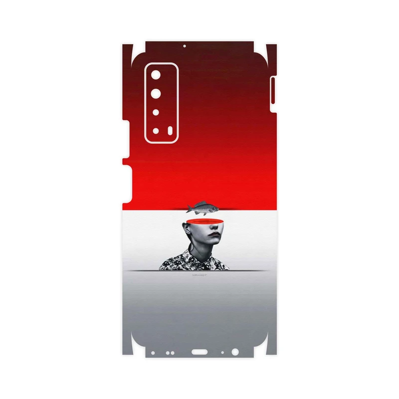 برچسب پوششی ماهوت مدل Collage of surreal Portrait of Women 1-FullSkin مناسب برای گوشی موبایل هوآوی Y7a