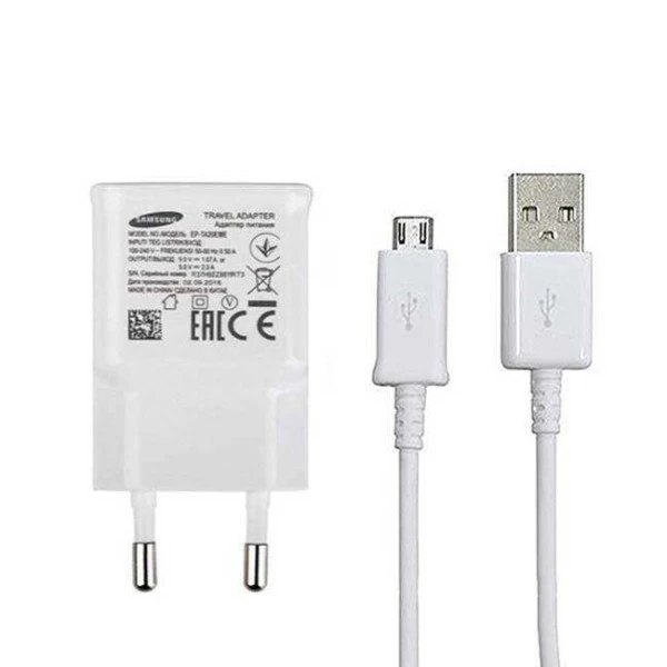 شارژر دیواری مدل tae_u90ewe به همراه کابل تبدیل microUSB