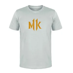 تی شرت آستین کوتاه مردانه مدل MK  کد L289 رنگ طوسی
