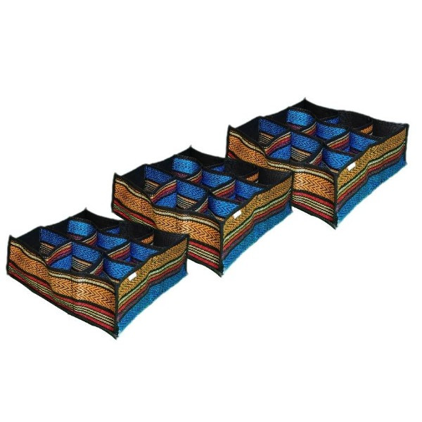 ارگانایزر مدل زنبوری9خانه مجموعه 3 عددی