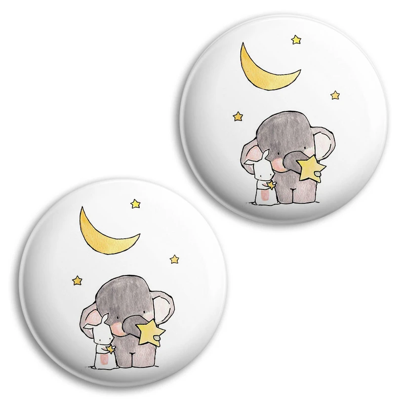 مگنت پرمانه طرح cute کد pmag2.26771 مجموعه 2 عددی