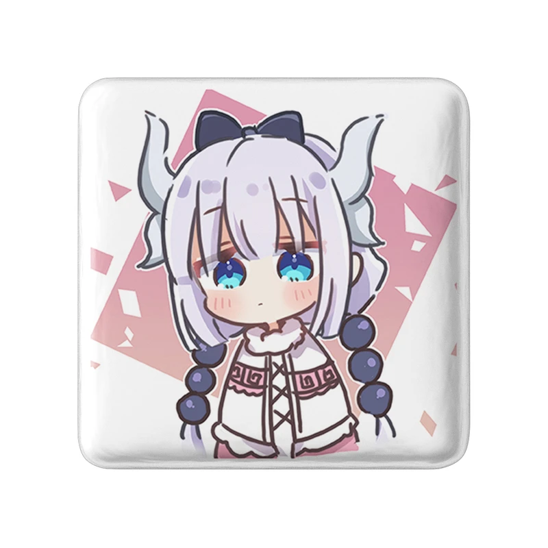 مگنت خندالو طرح کانا انیمه اژدهای خدمتکار کوبایاشی مدل مربعی کد 36335