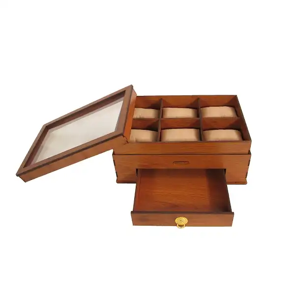 جعبه ساعت پارلا گوهر مدل کشو دار کد 5695