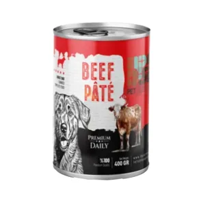 کنسرو غذای سگ دی پی اس مدل پته طعم گاو وزن ۸۰۰ گرم