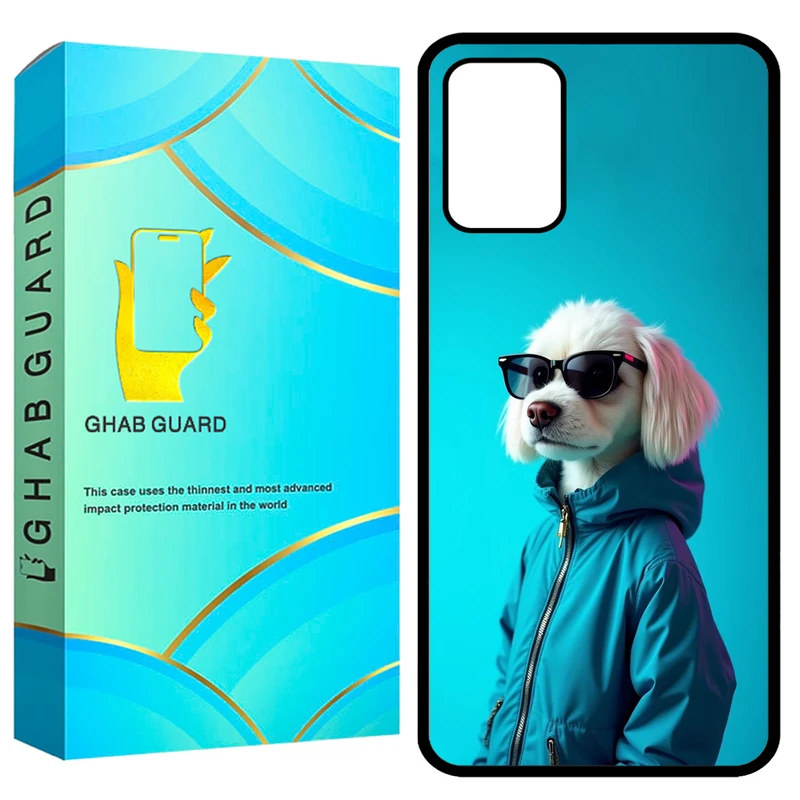 کاور قاب گارد طرح سگ مدل GCHPA324 مناسب برای گوشی موبایل سامسونگ Galaxy A32 4G