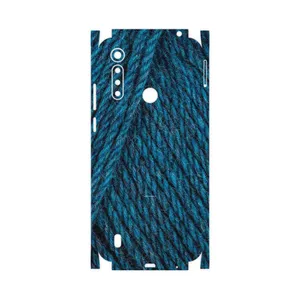 MAHOOT Fabric Texture 1-FullSkin Cover Sticker for Motorola Moto G8 Power Lite