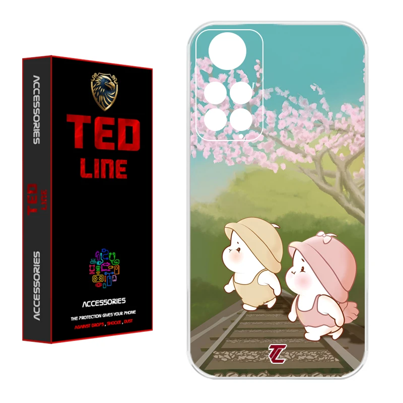 کاور تدلاین طرح جوجو و سوسو کد 1156 مناسب برای گوشی موبایل شیائومی Redmi Note 11 4G / Note 11S