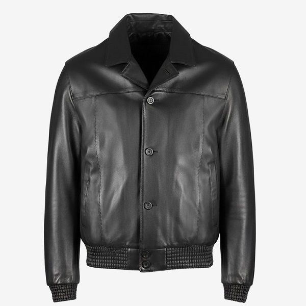 کاپشن مردانه چرم مشهد مدل K0640