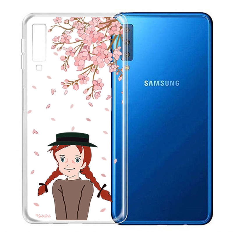 کاور طرح آن شرلی مناسب برای گوشی موبایل سامسونگ Galaxy A7 2018