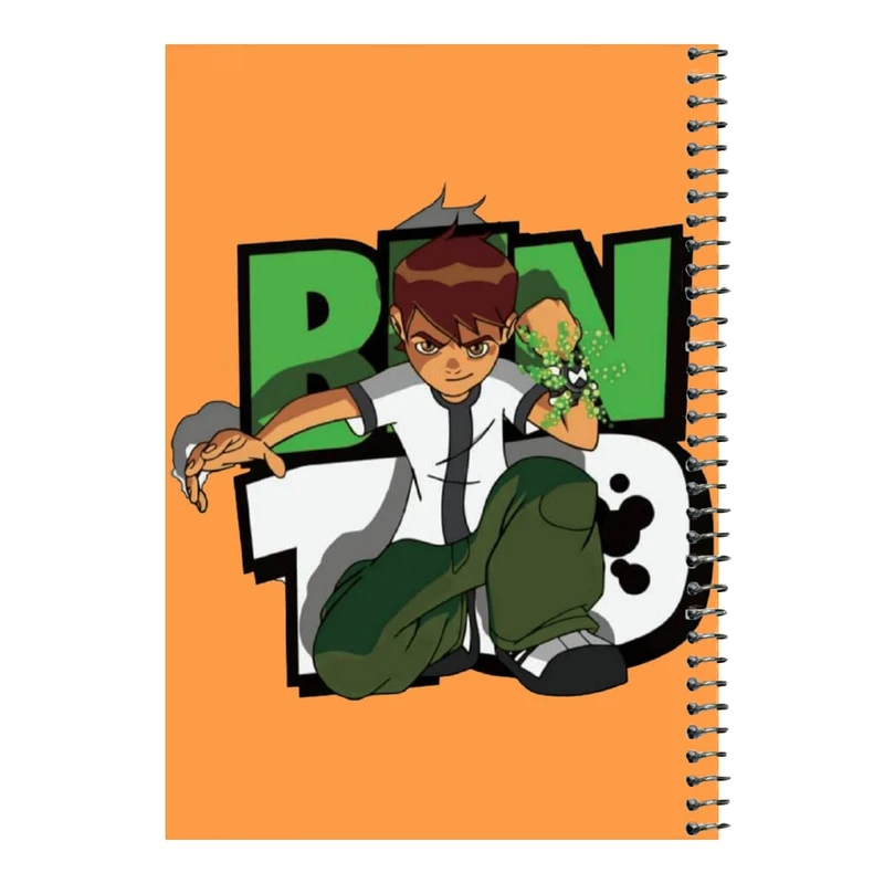 دفتر مشق 80 برگ اس جی مدل بن تن کد ۶    