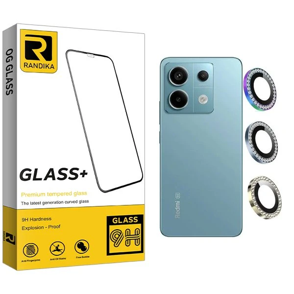 محافظ لنز گوشی راندیکا مدل RK Ringi negin مناسب برای گوشی موبایل شیائومی Redmi note 13 Pro 5G