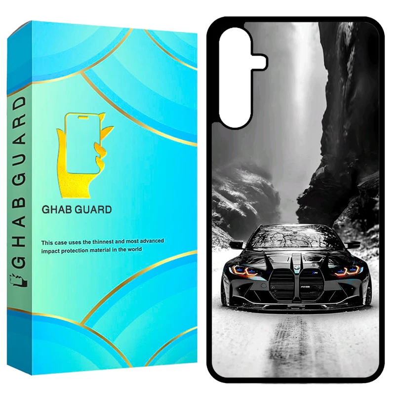 کاور قاب گارد طرح ماشین مدل GCHPA24 مناسب برای گوشی موبایل سامسونگ Galaxy A24 4G