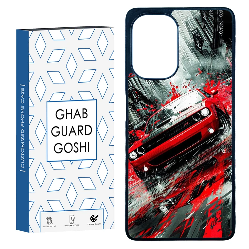 کاور قاب گارد گوشی طرح ماشین کد TPU-091 مناسب برای گوشی موبایل شیائومی Poco F5 / Redmi Note 12 Turbo