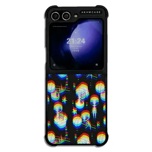 AKAM AMC-WSGZFLIP5-ILLUSION-12 Cover For Samsung Galaxy Z Flip 5