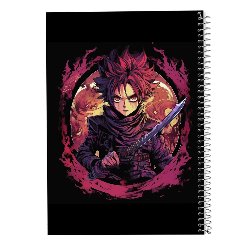 دفتر مشق 50 برگ مدوپد مدل Demon Slayer کد DF10502