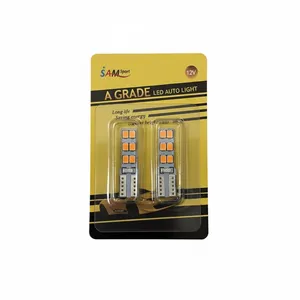 لامپ ال ای دی خودرو سام مدل nrj پایه فشاری بسته دو‌ عددی