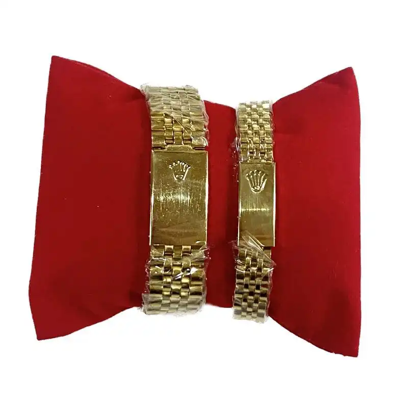 ست ساعت مچی عقربه ای زنانه و مردانه  مدل دیت جاستmt1