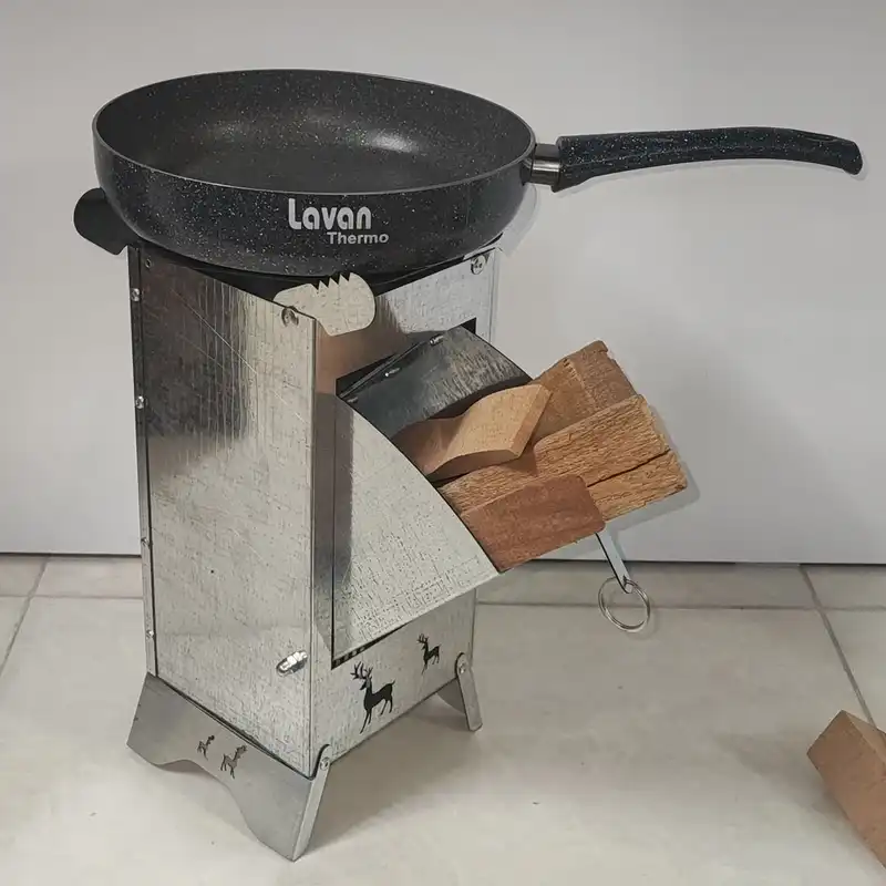 اجاق هیزمی مدل آتشدان