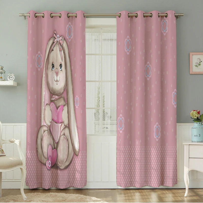 پرده نیروانا طرح کودک مدل هازان کد 4751 سایز 140×280 سانتی متر