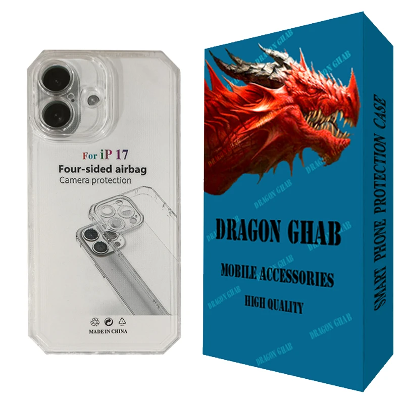 کاور دراگون قاب مدل JELL مناسب برای گوشی موبایل اپل iPhone 17
