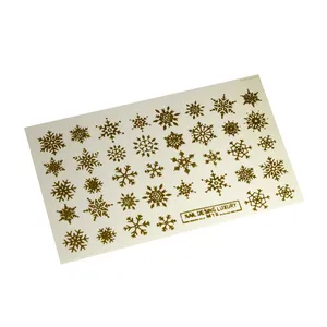 استیکر طراحی ناخن مدل دونه برف کد mt18