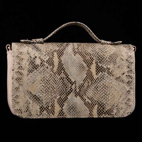 کیف دوشی زنانه چرم یلسان مدل  رسپینا کد 2-RSP-037-RTGN