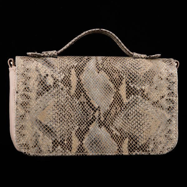 کیف دوشی زنانه چرم یلسان مدل  رسپینا کد 2-RSP-037-RTGN