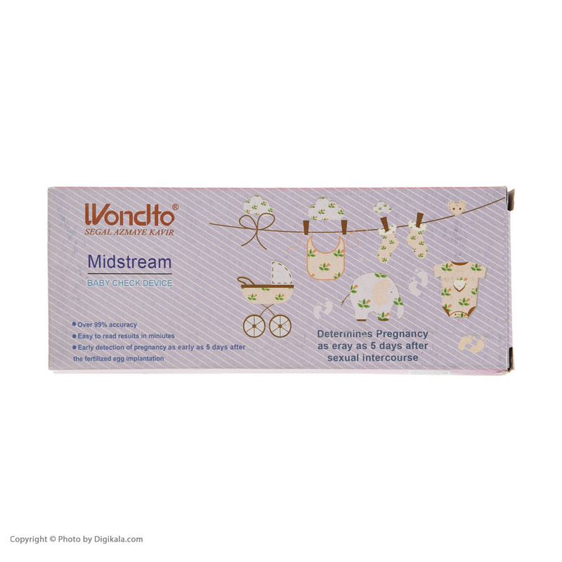 تست بارداری وندتو مدل قلمی بسته 2 عددی