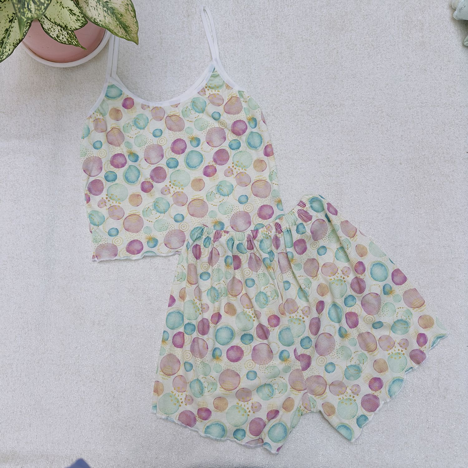 ست تاپ و شلوارک زنانه ناتوسا مدل NT816-3 -  - 2