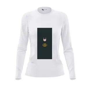 تی شرت آستین بلند زنانه مدل بتمن