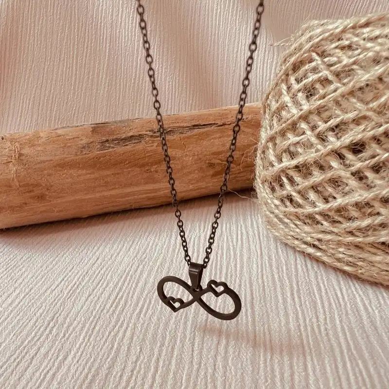 نیم ست زنانه مدل بینهایت طرح قلب