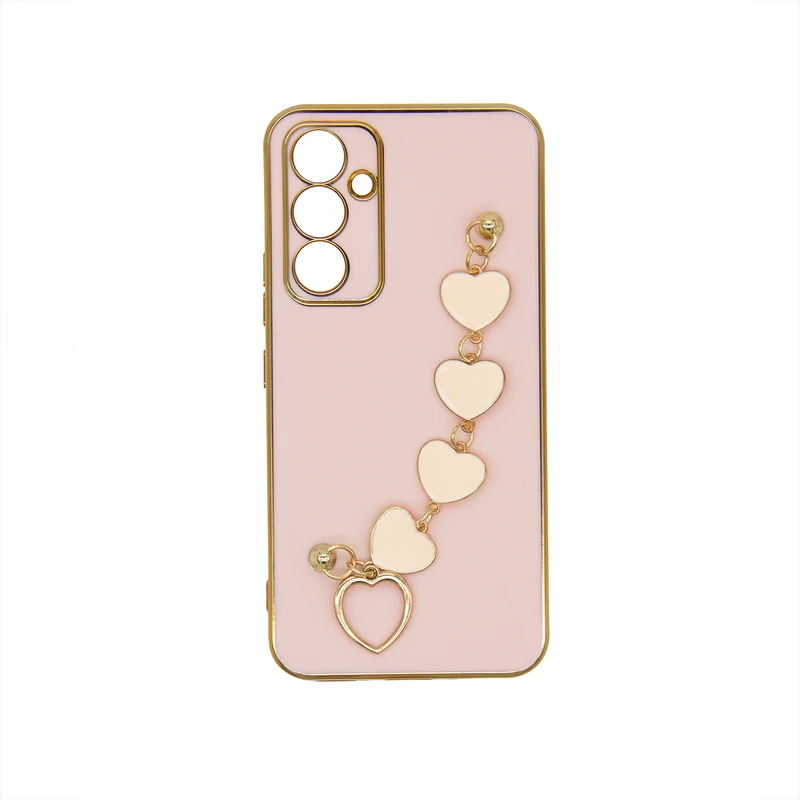 کاور مدل زنجیری طرح قلب مناسب برای گوشی موبایل سامسونگ GALAXY A14