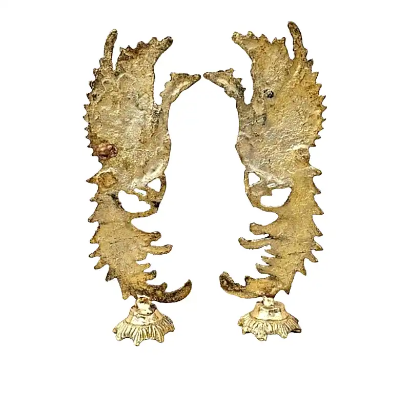 مجسمه برنجی مدل سیمرغ کد H-1164 بسته 2 عددی