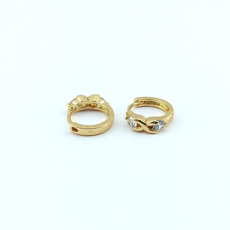 گوشواره زنانه ژوپینگ مدل ضربدری کد 3578 -  - 2