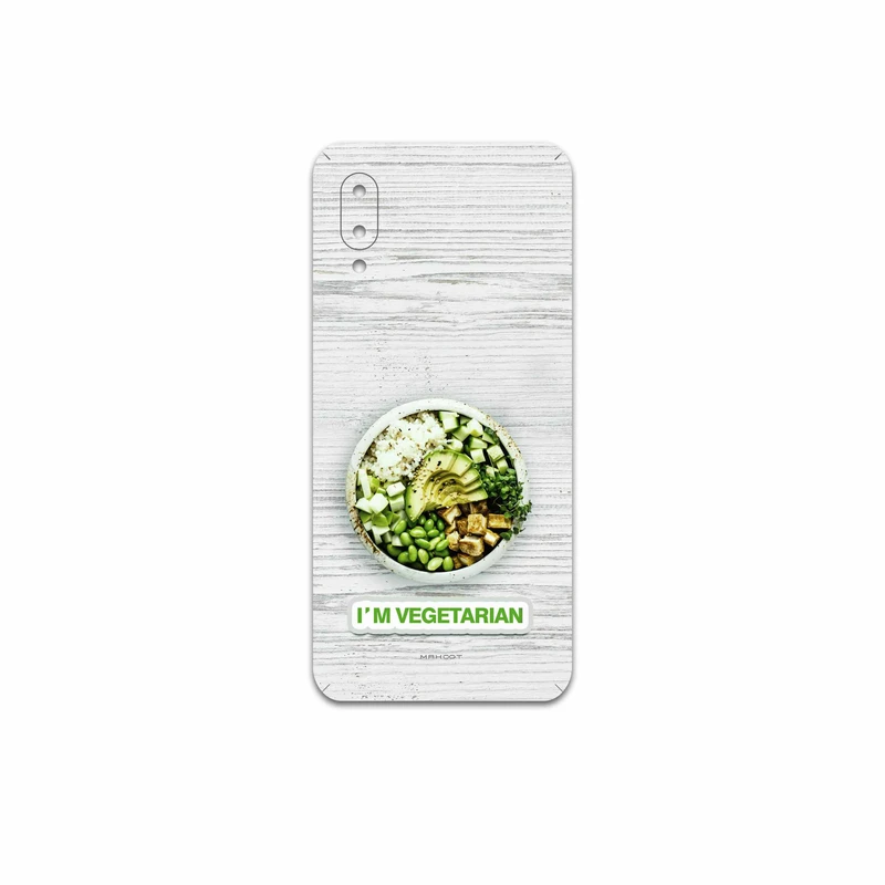 برچسب پوششی ماهوت مدل I'm-vegetarian مناسب برای گوشی موبایل سامسونگ Galaxy M02