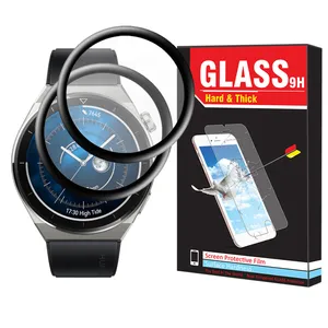 Hard and Thick NHT Nano Screen Protector For Huawei Watch GT3 Pro Pack of 2