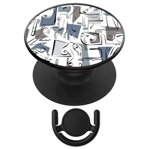 پایه نگهدارنده گوشی موبایل پاپ  سوکت آکام مدل APSC002356 به همراه پاپ کلیپ