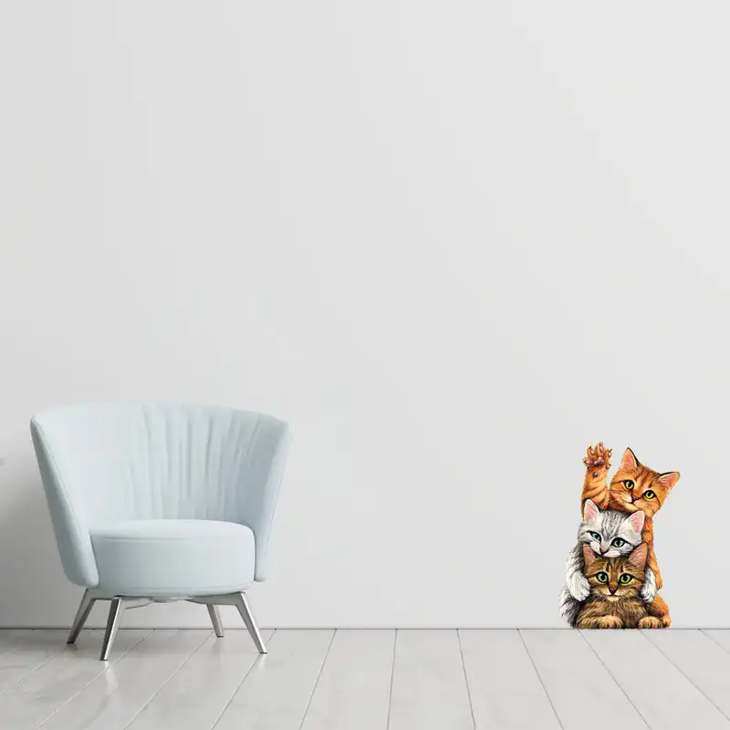 استیکر گراسیپا مدل گربه های شیطون کد 02