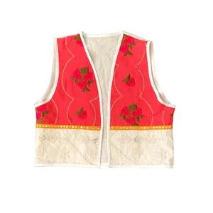 جلیقه زنانه مدل سوزندوزی کد 77