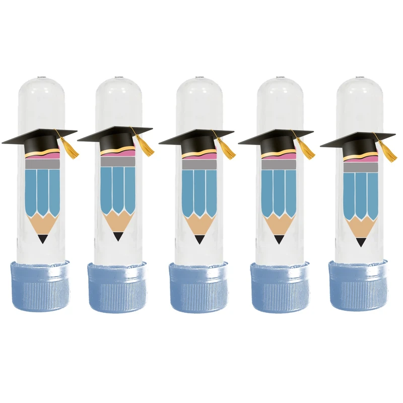 کپسول گیفت مدل مداد فارغ التحصیلی مجموعه 5 عددی