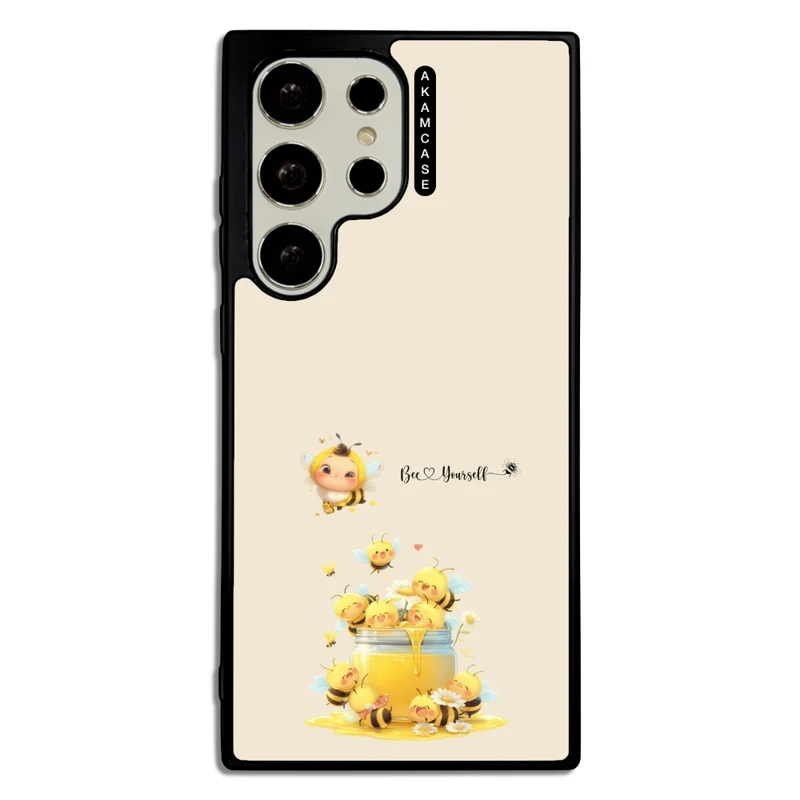 کاور آکام مدل AMC-WSGS23U-ANIMALS QOUTES-4 مناسب برای گوشی موبایل سامسونگ Galaxy S23 Ultra