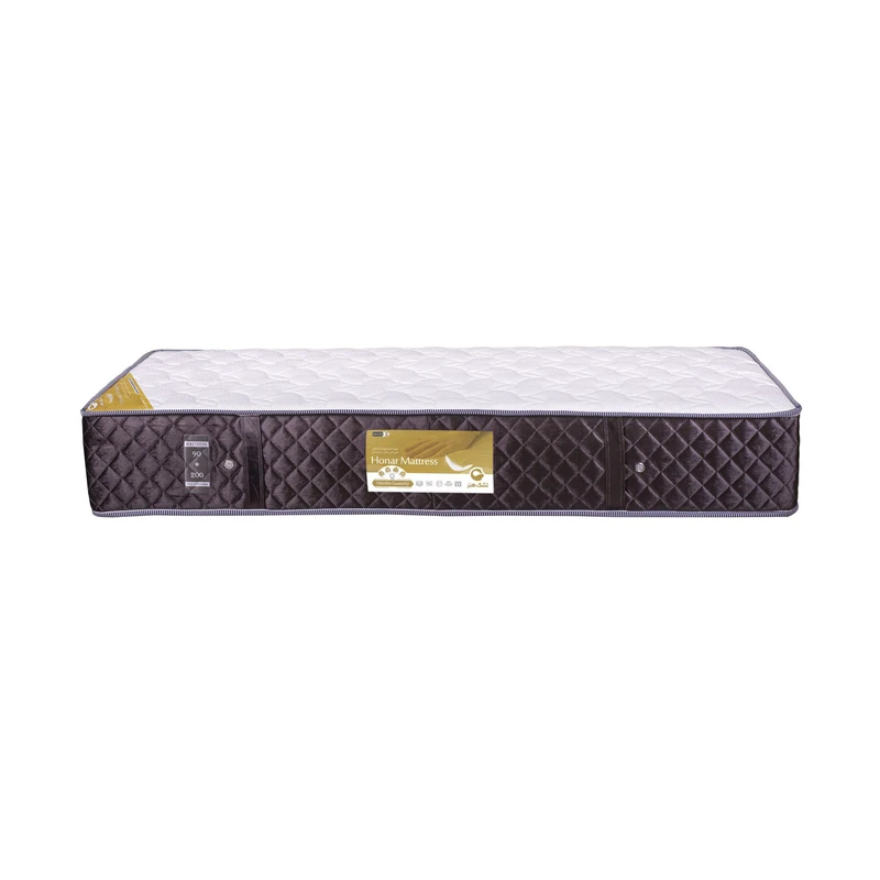 تشک هنر مدل طبی فنری کد 08 GTH یک نفره سایز 90x200 سانتی متر