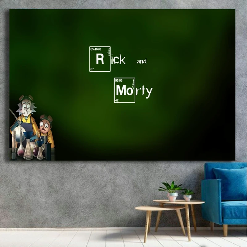 پوستر دیواری طرح ریک و مورتی مدلSDP215