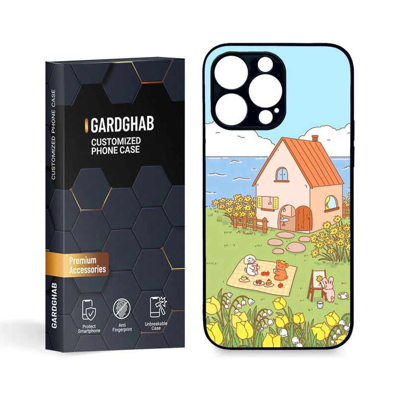  کاور گارد قاب مدل دخترانه مناسب برای گوشی موبایل اپل iphone14 promax