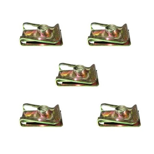 خار مهره سینی فن خودرو کد M6 مناسب برای پژو 405 بسته 5 عددی