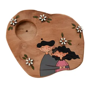 جاشمعی چوبی مدل مهر