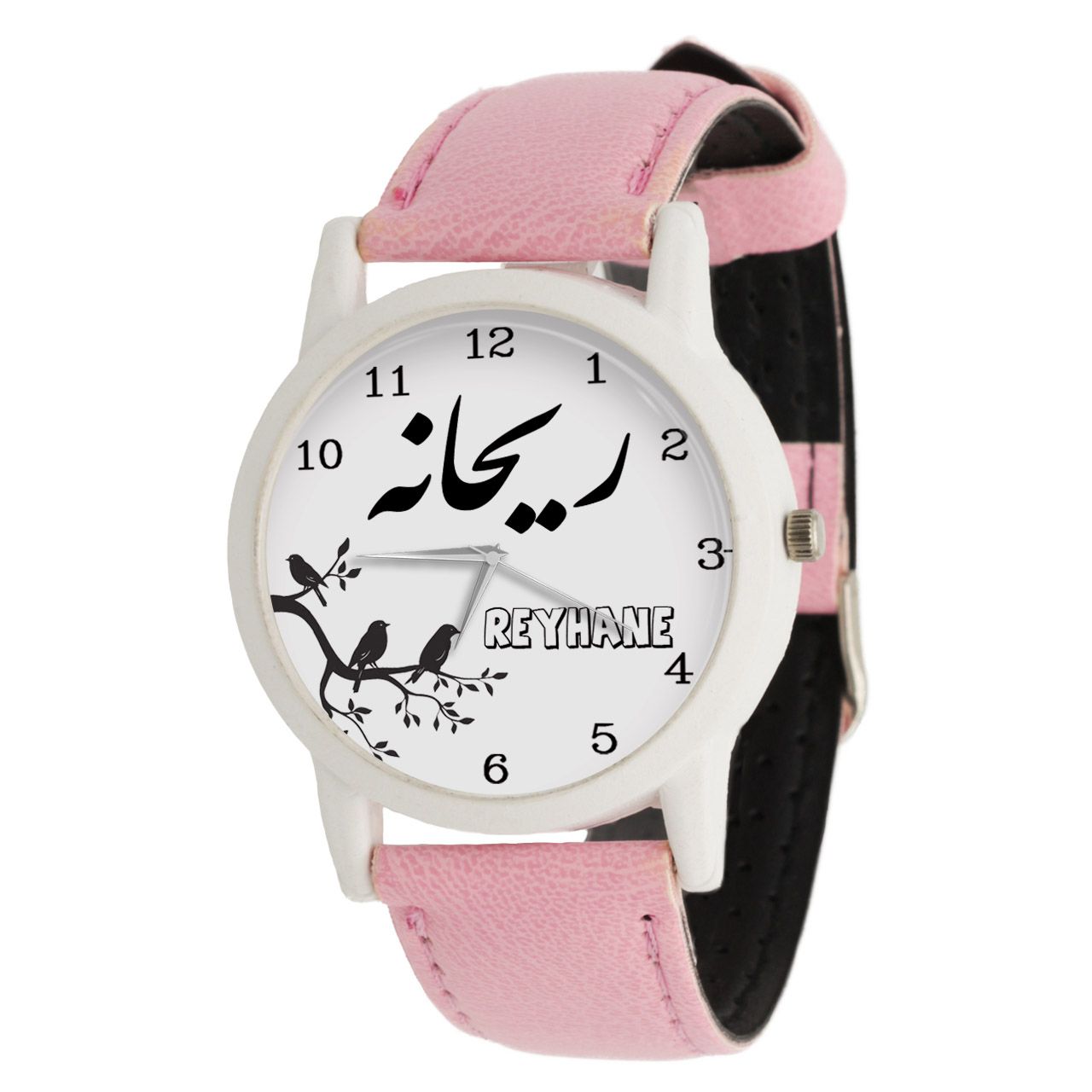 ساعت مچی عقربه ای زنانه طرح ریحانه کد LF3162 -  - 1